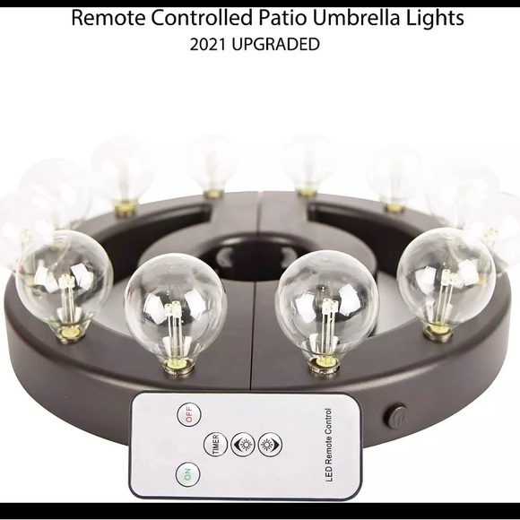 Sonoma LED Umbrella Light with Remote Control New in Box - Picture 8 of 10